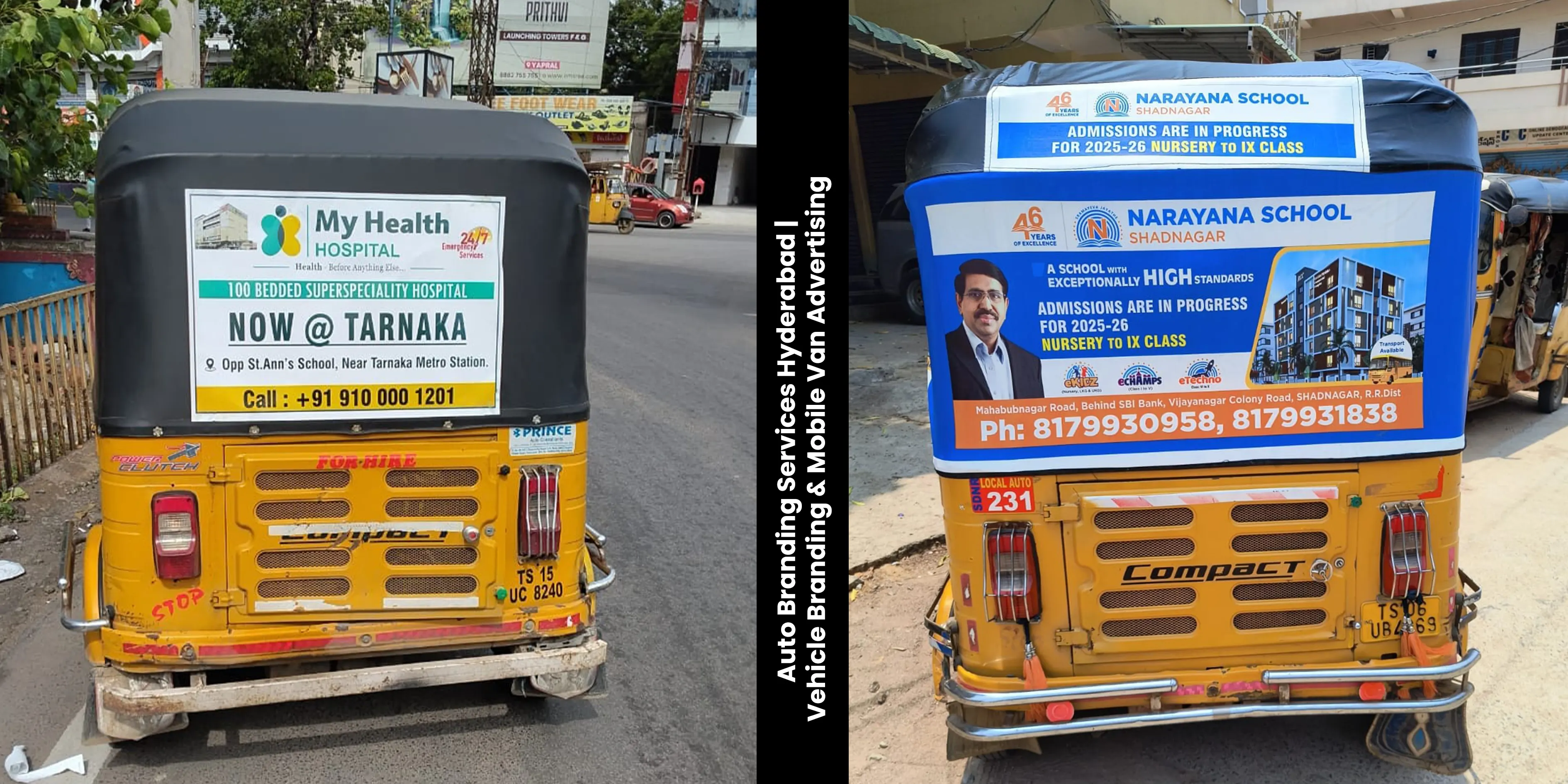 Auto branding services in Hyderabad
